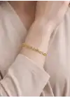 14 Ayar Altın Dorikalı Bileklik
