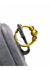 22 Ayar Altın Dorika Toplu Halka Küpe 1.44GR KPE9283