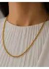 22 Ayar Altın Halat Modeli Zincir Kolye 8.95 GR 55 CM ZNC2238