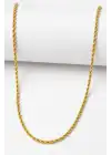 14 Ayar Altın Halat Modeli Zincir Kolye 5.54 GR 60 CM ZNC1686