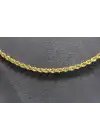 14 Ayar Altın Halat Modeli Zincir Kolye 5.61 GR 70 CM ZNC1897