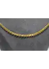 14 Ayar Altın Pullu Model Zincir Kolye 6.47 GR 60 CM ZNC1491