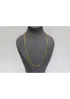 14 Ayar Altın Pullu Model Zincir Kolye 6.51 GR 65 CM ZNC1981