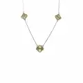 14 Ayar 3 Yonca Minimal Kolye
