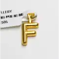 14 Ayar Harika F Harf Kolye Ucu