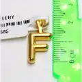 14 Ayar Harika F Harf Kolye Ucu
