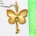 14 Ayar Kelebek Tasarım şık Kolye Ucu