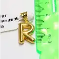14 Ayar R Harf Kolye Ucu