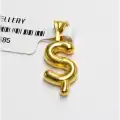 14 Ayar ş Harf Kolye Ucu