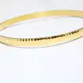 22 Ayar Altın Çizgili Aynalı Model Bilezik 15.76GR