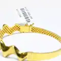 22 Ayar Altın Zikzak Modeli Kelepçe Bilezik 12.01 GR KLP1111