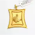 22 Ayar Tablo Model Dorikalı Kolye Ucu