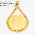 22 Ayar Zincir Tam Altın Kolye Ucu