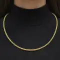 14 Ayar Altın Halat Modeli Zincir Kolye 2.89 GR