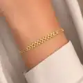 14 Ayar Altın Dorikalı Bileklik Künye