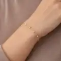 14 Ayar Altın Künye Bileklik