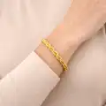 14 Ayar Gerçek Altın Halat Künye