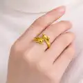 22 Ayar Altın Yüzük Yunus Balığı Balık Model 2.20 GR YZK5167