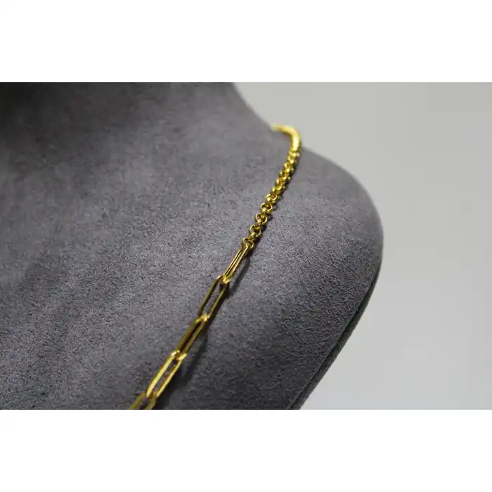 14 Ayar Altın Ataç Kolye