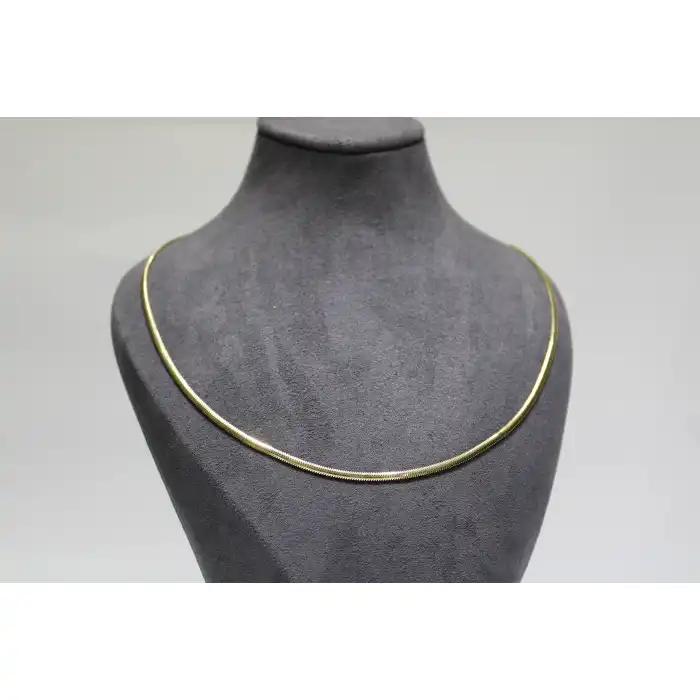 14 Ayar Altın Balık Sırtı Modeli Kolye