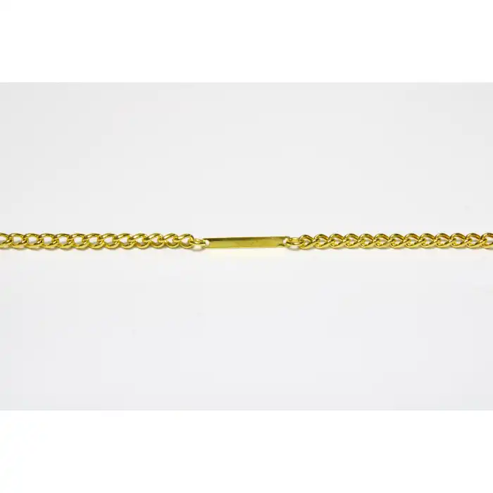 14 Ayar Altın Bileklik Künye