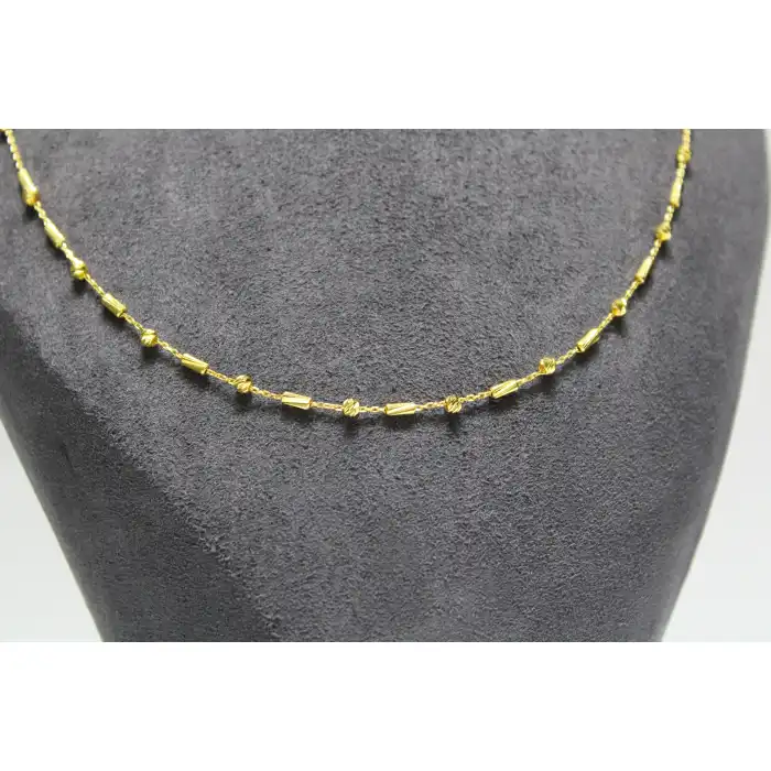 14 Ayar Altın Dorikalı Kolye