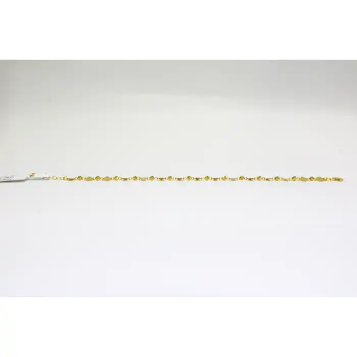 14 Ayar Altın Dorikalı Yonca Bİleklik