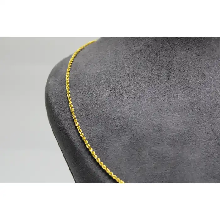 14 Ayar Altın Halat Modeli Zincir Kolye 3.00 GR