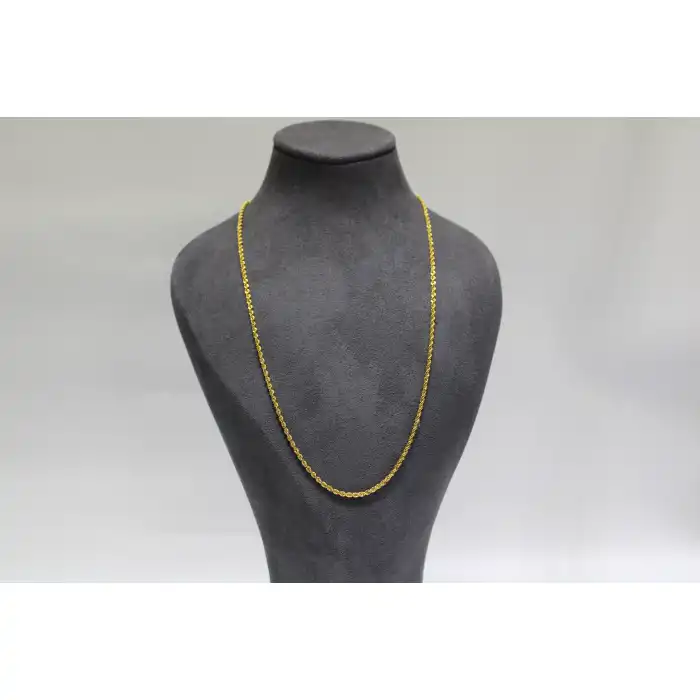 14 Ayar Altın Halat Modeli Zincir Kolye 3.27 GR