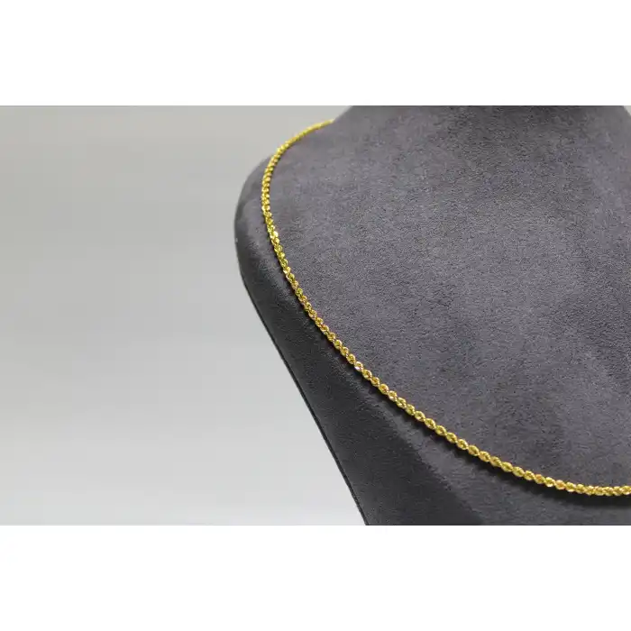 14 Ayar Altın Halat Modeli Zincir Kolye 3.47 GR