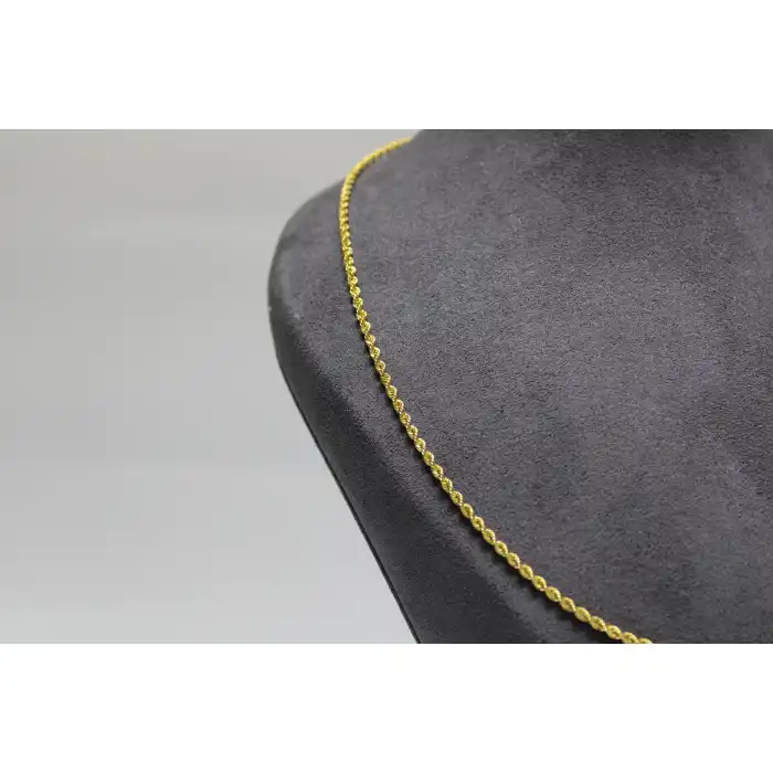 14 Ayar Altın Halat Modeli Zincir Kolye 3.59GR 65 CM