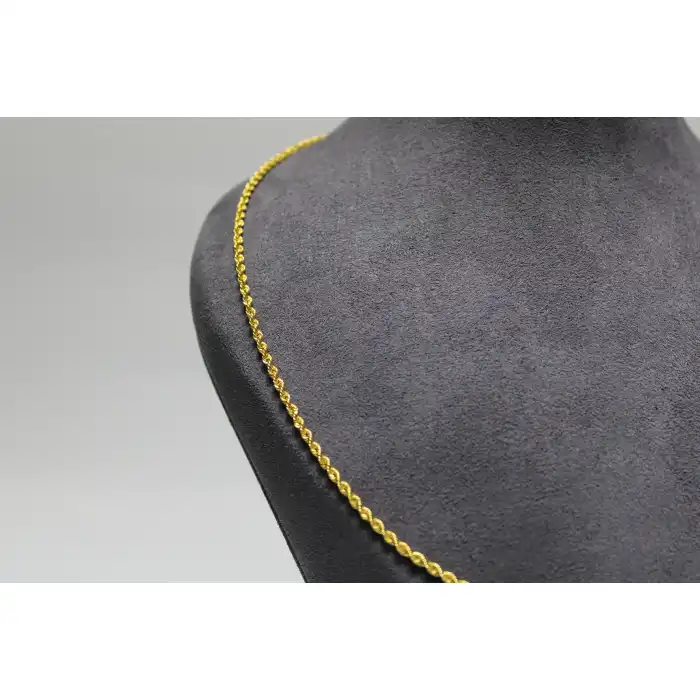 14 Ayar Altın Halat Modeli Zincir Kolye 3.61 GR 60 CM