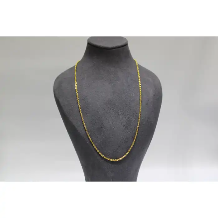 14 Ayar Altın Halat Modeli Zincir Kolye 3.67 GR