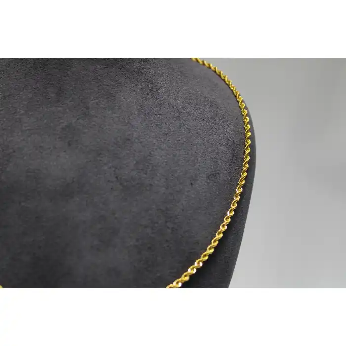 14 Ayar Altın Halat Modeli Zincir Kolye 4.26 GR 60 CM ZNC2186