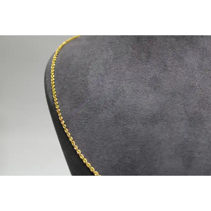 14 Ayar Altın Halat Modeli Zincir Kolye 4.27 GR