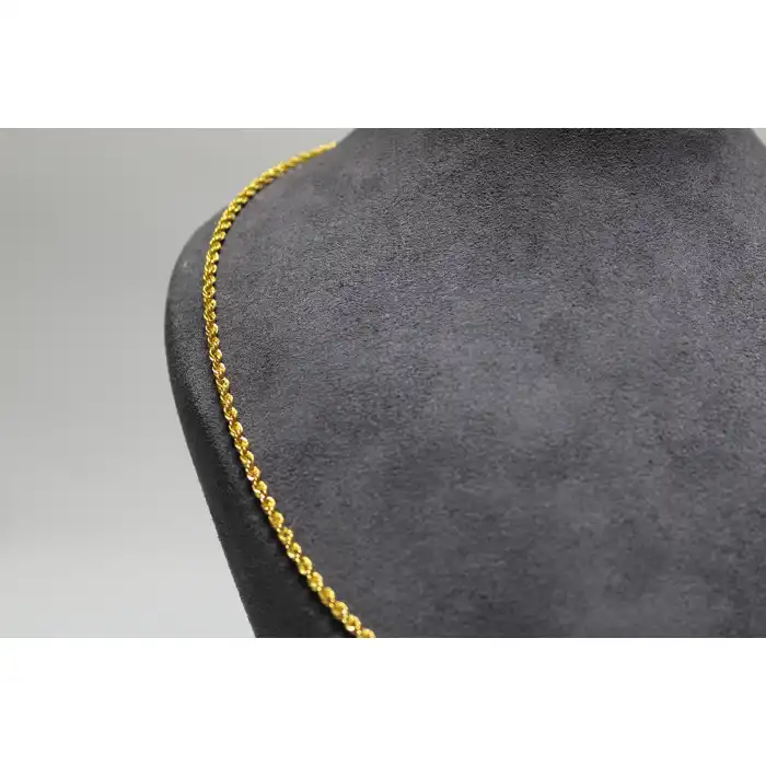 14 Ayar Altın Halat Modeli Zincir Kolye 4.46 GR 55 CM ZNC1964