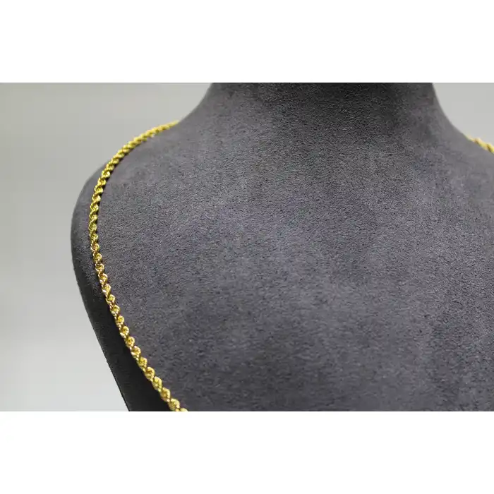 14 Ayar Altın Halat Modeli Zincir Kolye 4.56 GR 60 CM ZNC21983