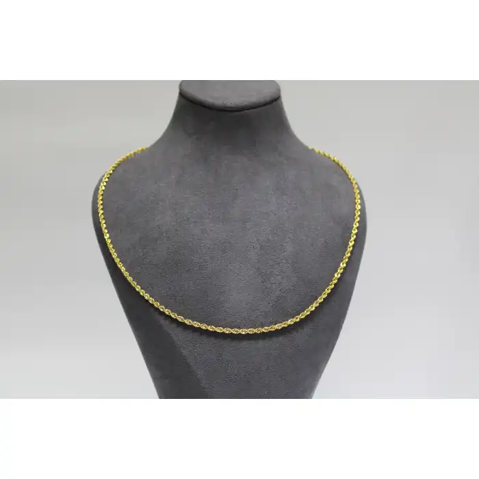 14 Ayar Altın Halat Modeli Zincir Kolye 4.56 GR 60 CM ZNC21983