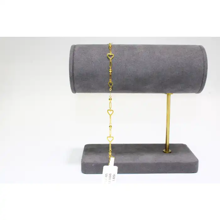 14 Ayar Altın Kalpli Künye