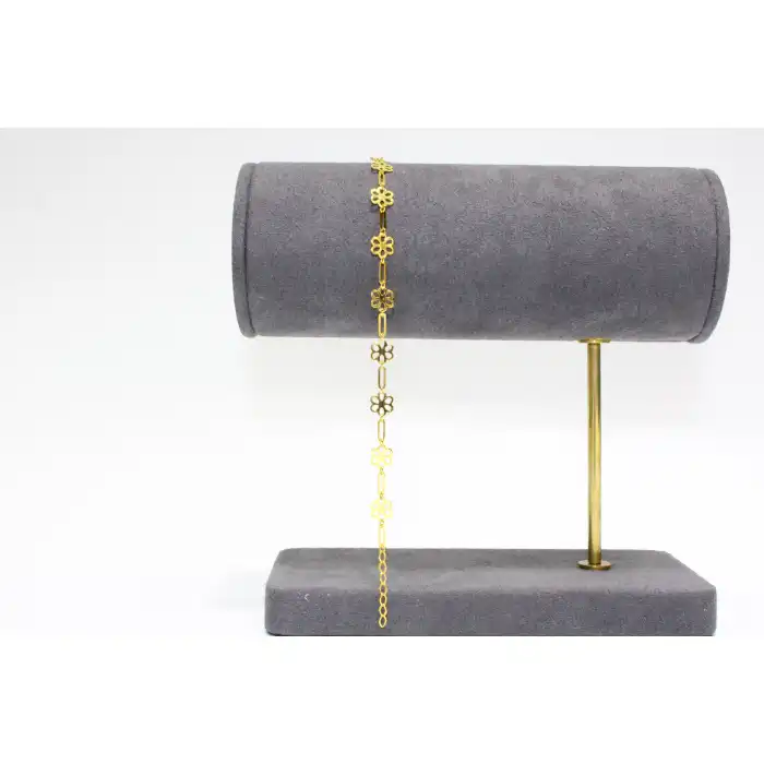 14 Ayar Altın Papatya Modeli Bileklik