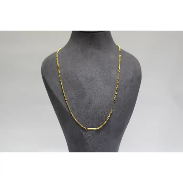 14 Ayar Altın Uzun Zincir Modeli Kolye