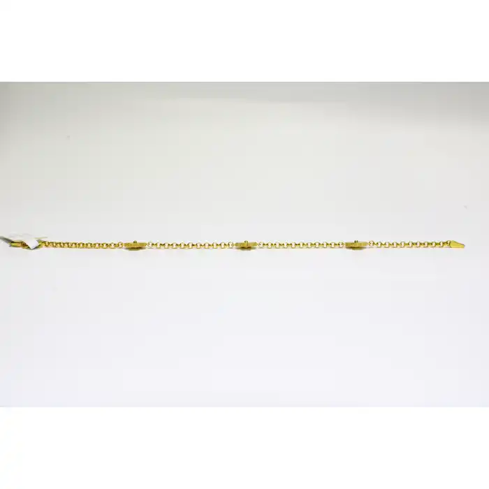 14 Ayar Altın Yonca Bileklik