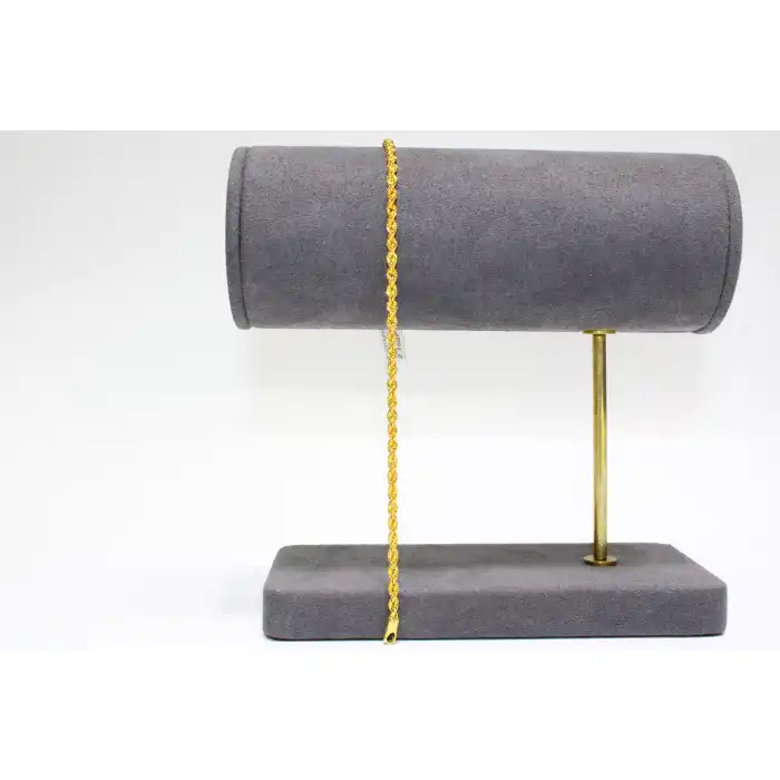 14 Ayar Gerçek Altın Halat Künye