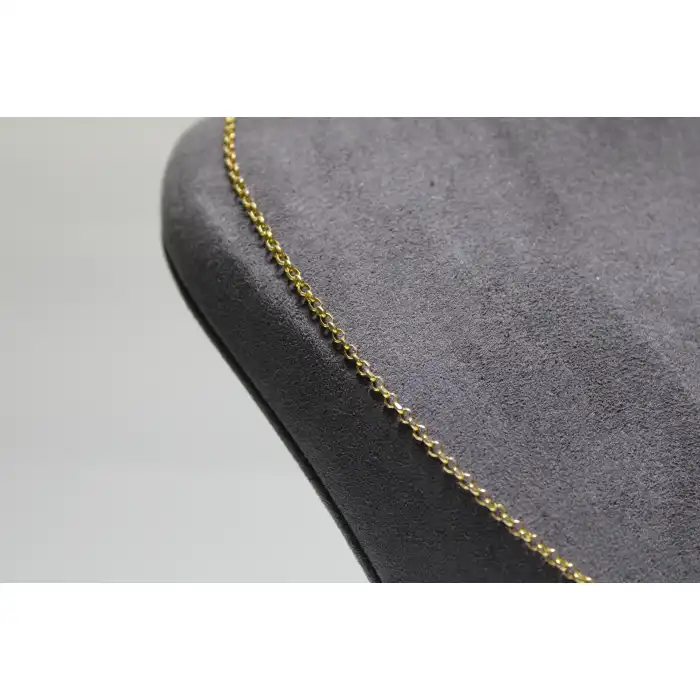 14 Ayar Gerçek Altın Halka Modeli Zincir