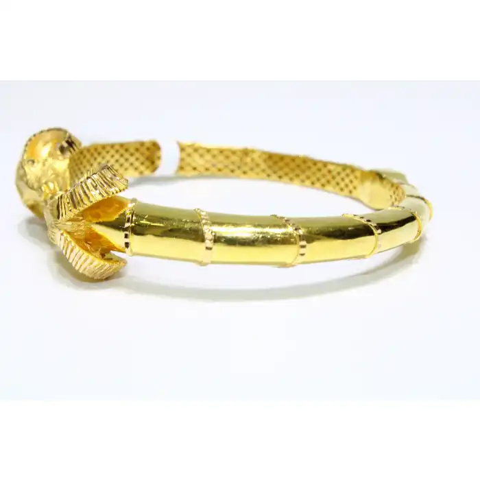 22 Ayar Altın Koçbaşı Modeli Kelepçe Bilezik 20.87 GR KLP2388