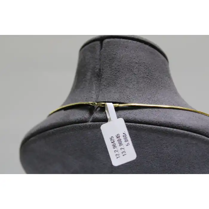 14 Ayar Altın Balık Sırtı Modeli Kolye