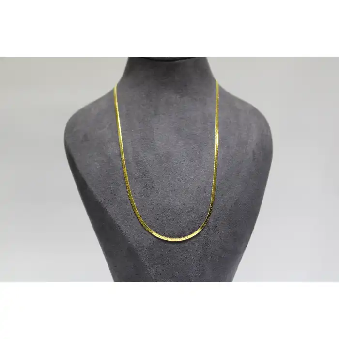 14 Ayar Altın İtalyan Örme Modeli Kolye