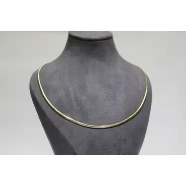 14 Ayar Altın Balık Sırtı Modeli Kolye