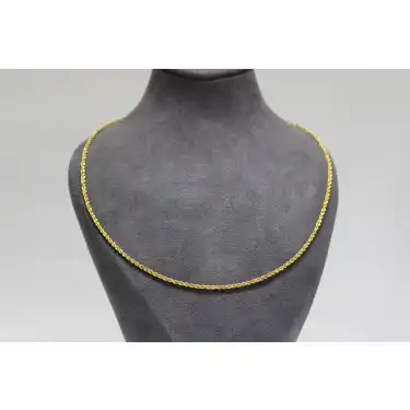 14 Ayar Altın Halat Modeli Zincir Kolye 3.00 GR