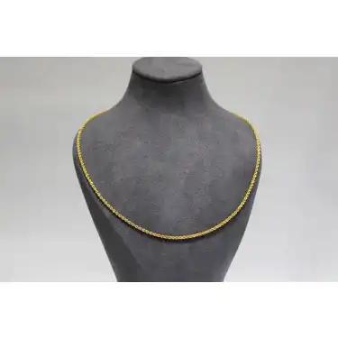 14 Ayar Altın Halat Modeli Zincir Kolye 3.09 GR